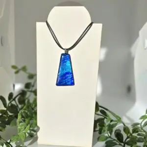 N07  - Sparkley Blue Pendant
