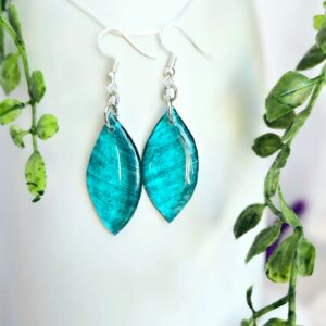 ER9 -  Aqua Dangle Earrings