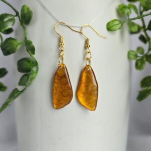 ER8 - Gold Colour Drop Earrings
