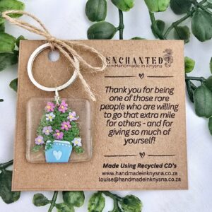 KR04 - Keyring - Flower bush