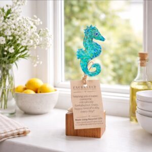 Sunlit Tide Seahorse