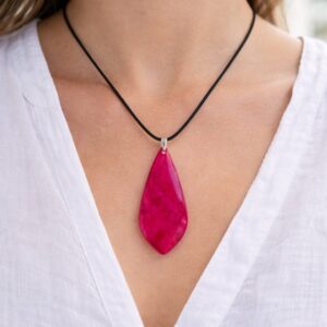 Blushing Petal Pendant