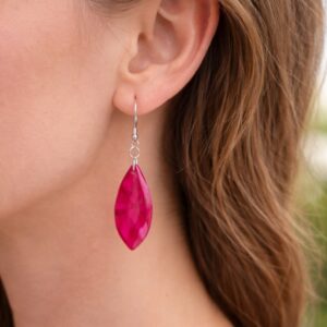 Blushing Petal Earrings